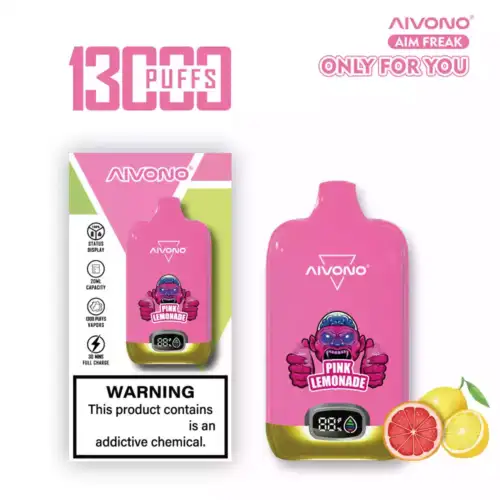 AIVONO Aim Freak 13000 Puffs Autonomie et Saveurs