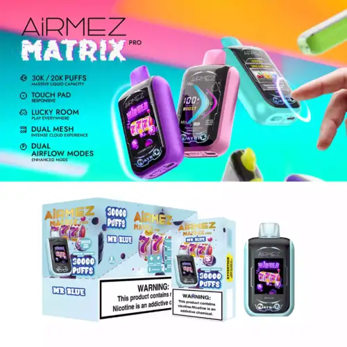 Airmez Matrix Pro 30000 Puff - Aromi intensi e di lunga durata
