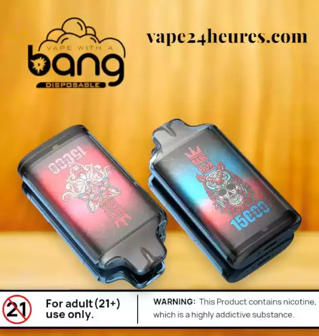 BANG BOX S1 15000 Puff – Vape Puissante & Fruitée