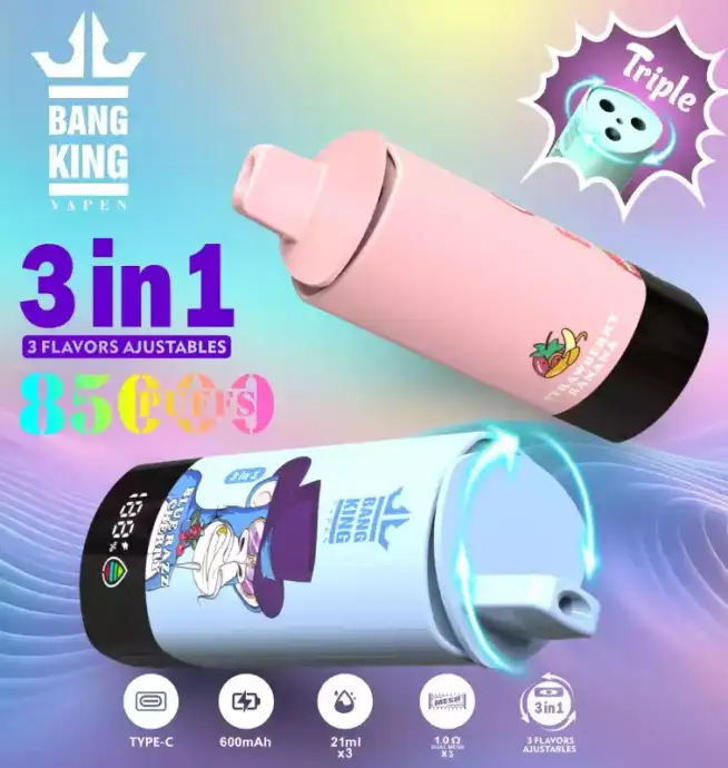 BANG KING85000 Puff Vape Jetable Haut de Gamme