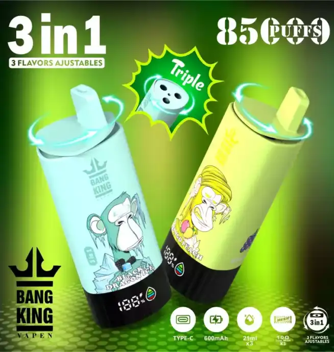 BANG KING85000 Puff Vape Jetable Haut de Gamme
