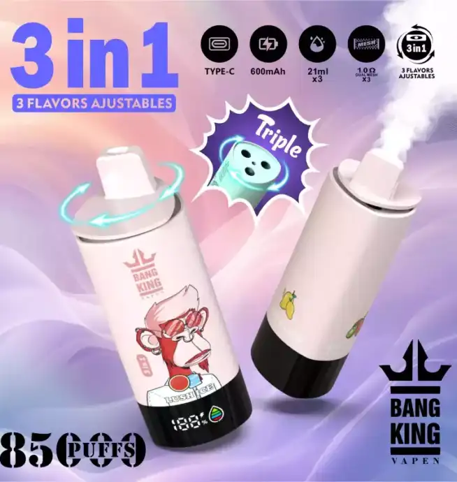 BANG KING85000 Puff Vape Jetable Haut de Gamme