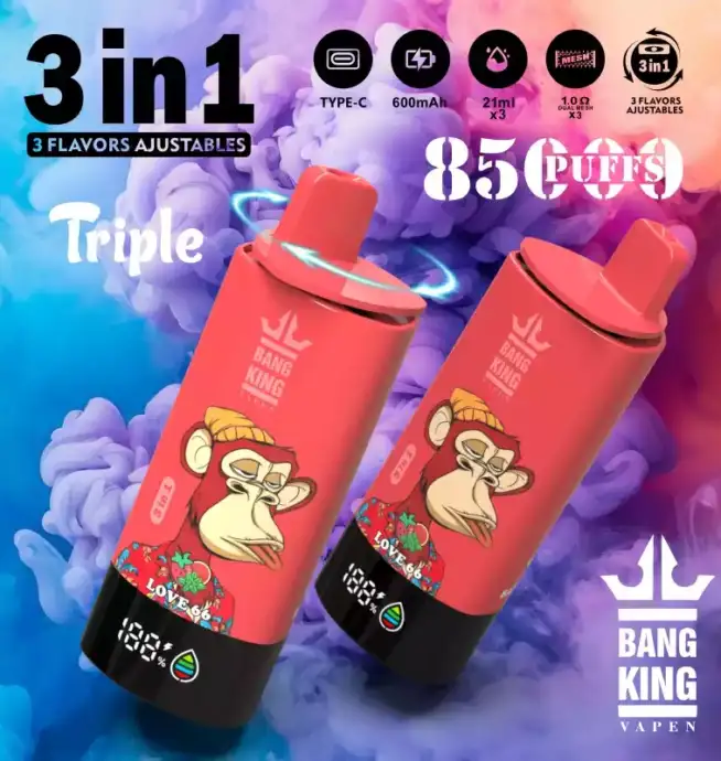 BANG KING85000 Puff Vape Jetable Haut de Gamme