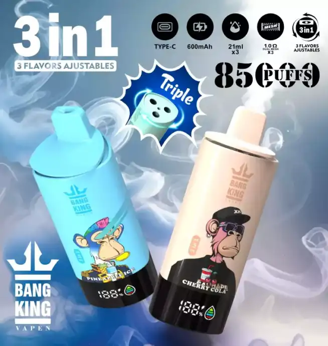 BANG KING85000 Puff Vape Jetable Haut de Gamme