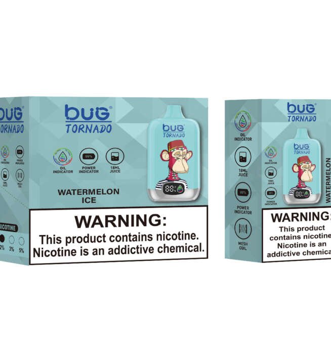 BUG-01 Monkey 12000 Puffs – Vape Fruitée XXL