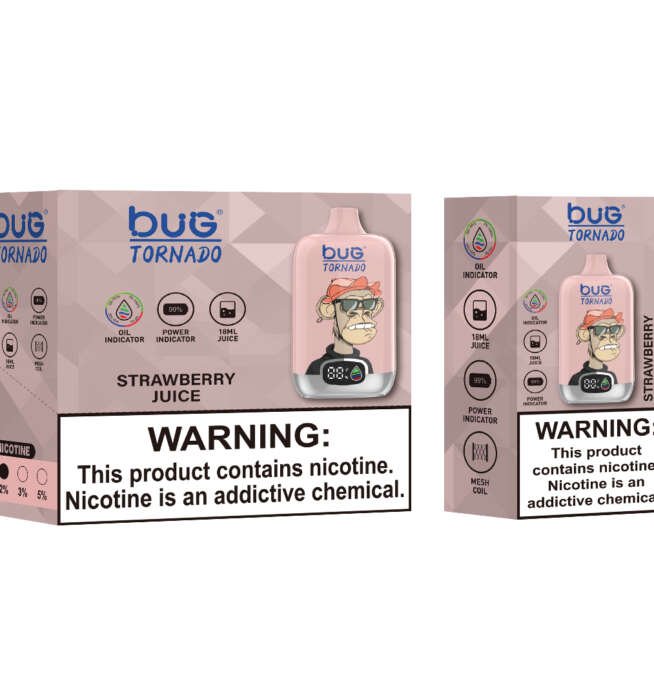 BUG-01 Monkey 12000 Puffs – Vape Fruitée XXL