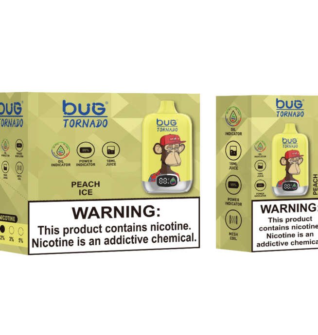 BUG-01 Monkey 12000 Puffs – Vape Fruitée XXL