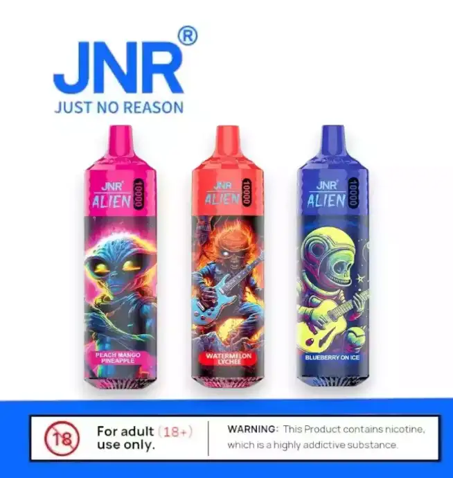 JNR Alien 10000 PUFF Vape Rechargeable