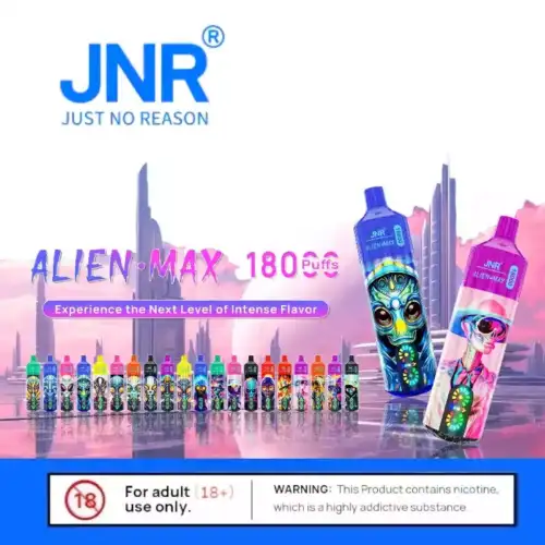 JNR Alien Max 18000 Puff – Bouffées Vape