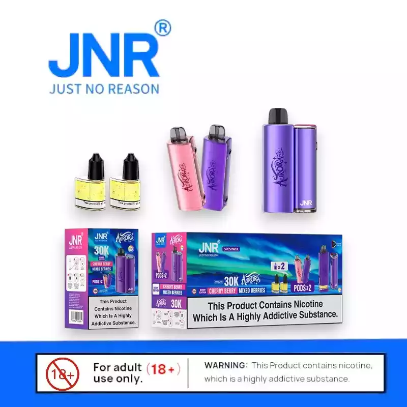 JNR Aurora 30000 PUFF – Vape Ultra Longue
