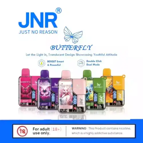 JNR Butterfly 8500 Puff – Vape Rechargeable Premium