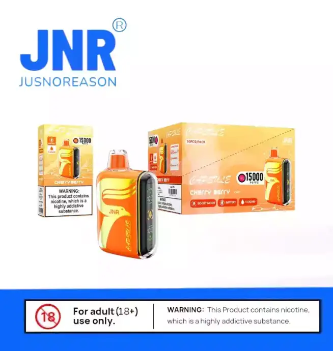 JNR Capsule 15000 PUFF – Vape Jetable Haute Performance