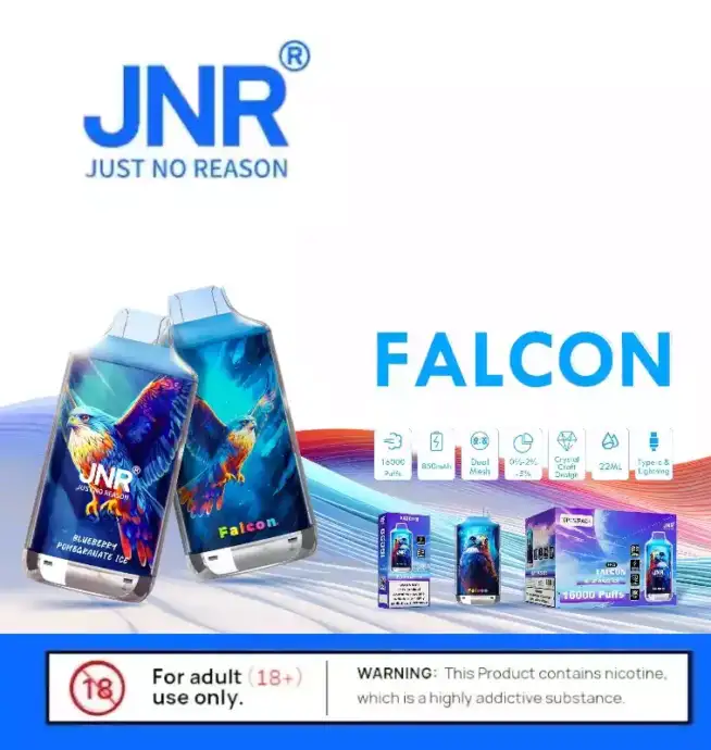 JNR Falcon 16000 Puffs Vape Jetable