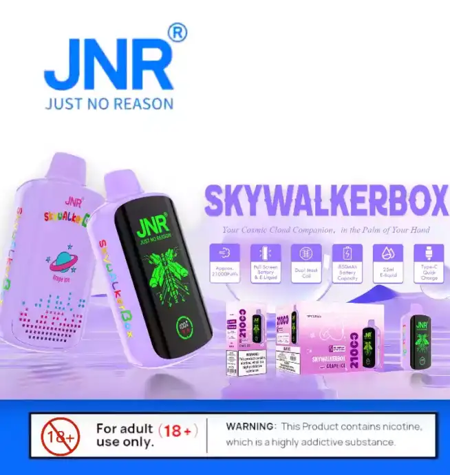 JNR Skywalker Box 21000 Puff – Vape Puissante et Élégante