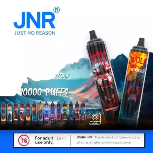 JNR Wolf 10000 Puff – Vape Puissante et Stylée