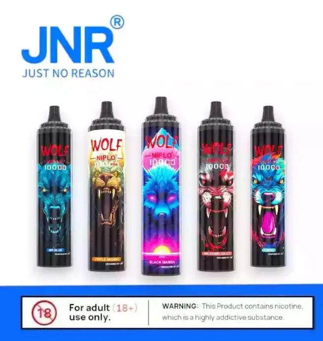 JNR Wolf 10000 Puff – Vape Puissante et Stylée