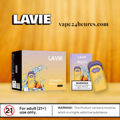 LAVIE KISS 8000 – Vape Pod Élégant & Rechargeable