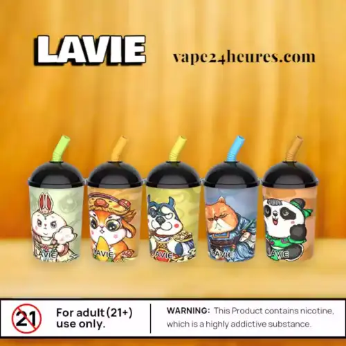 LAVIE Max Cup 8000 – Vape Gourmande Haute Capacité