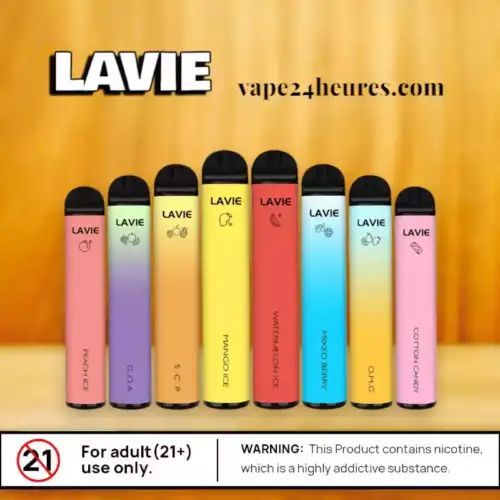 Lavie Bar 1600 – Vape Jetable 5.3ml 20 Saveurs