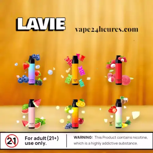 Lavie Cute 3000 – Vape Jetable Fruité Compacte