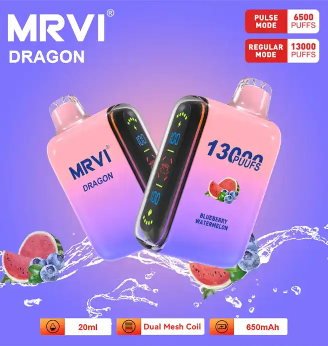 MRVI DRAGON 13000 - Vape potente e sostenibile