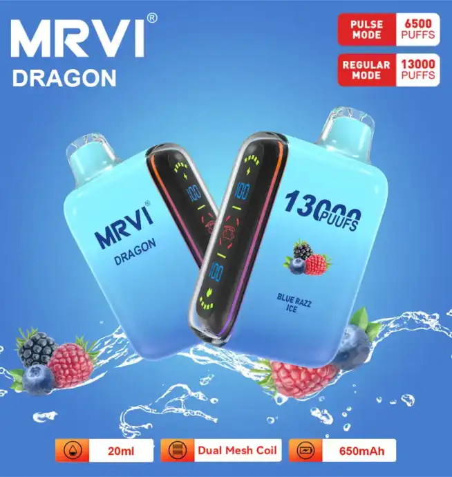 MRVI DRAGON 13000 - Vape potente e sostenibile