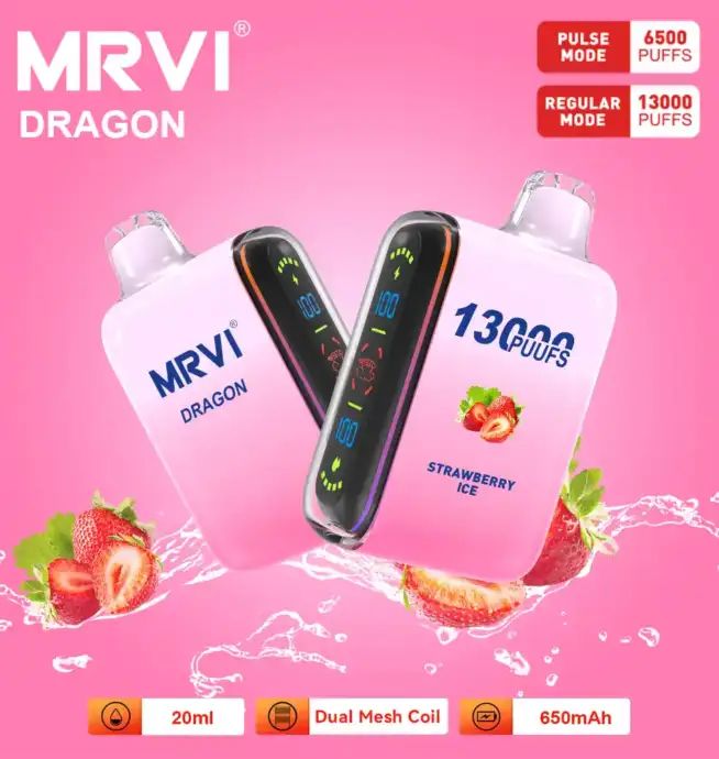 MRVI DRAGON 13000 - Vape potente e sostenibile