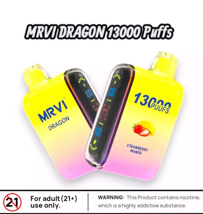 MRVI DRAGON 13000 - Vape potente e sostenibile