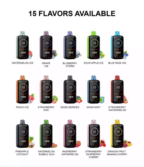 Mesii Visual Boxx 16000 Puffs Vape Technologique Ultime