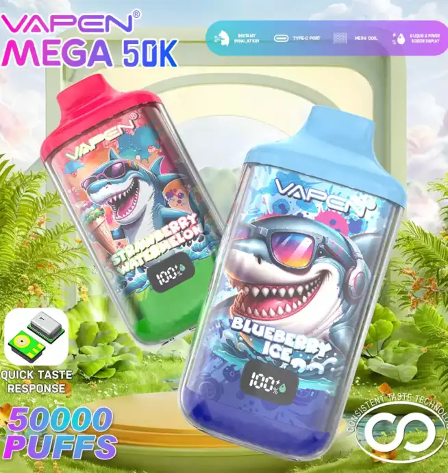 VAPEN MEGA 50K – Vape Puissante & Durable