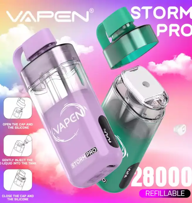 VAPEN STROM PRO 28000 – Vape Puissante