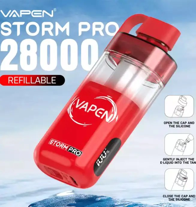 VAPEN STROM PRO 28000 – Vape Puissante