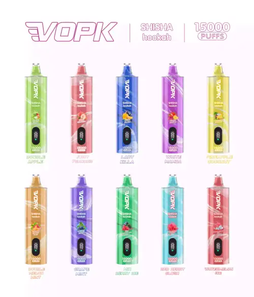 VOPK shisha narghilè 15000 PUFFS Vape Intense