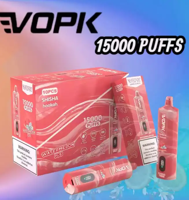 VOPK shisha narghilè 15000 PUFFS Vape Intense