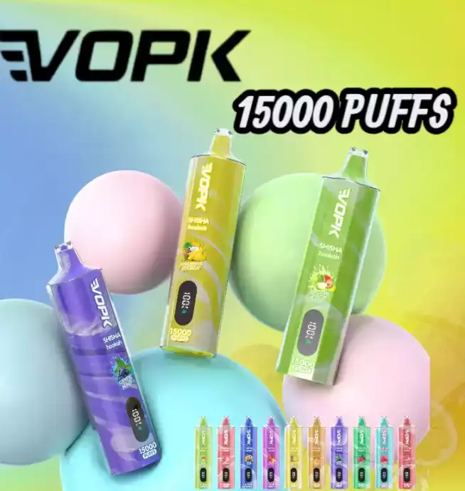 VOPK shisha narghilè 15000 PUFFS Vape Intense