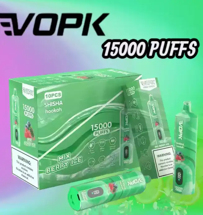 VOPK shisha narghilè 15000 PUFFS Vape Intense
