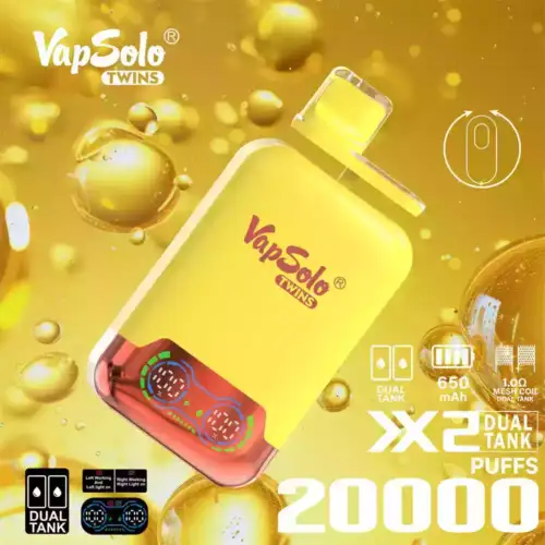 Vapsolo TWINS 20000 Puffs Vape Double Saveur