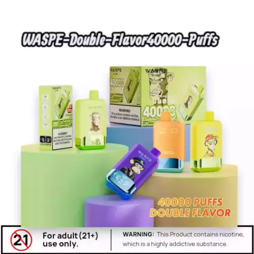 WASPE Double Flavor 40000 – Vape Double Arôme