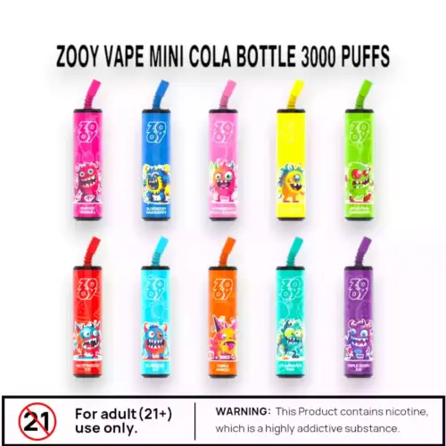 ZOOY Cola 3000 - Vaporizzazione compatta a sbuffo