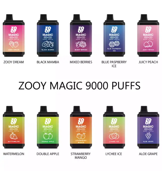 ZOOY MAGIC 9000 - Vapore potente e fruttato
