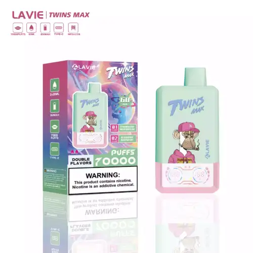 LAVIE Twins Max 70000 – Vape double saveur XXL